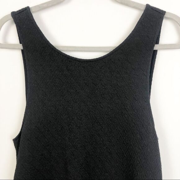 FREE PEOPLE | Easy Street Black Peplum Dress Small - Picture 8 of 12